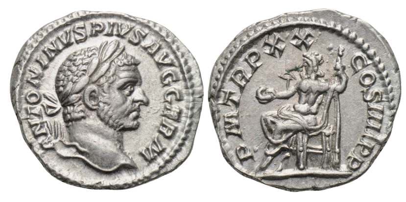 RIC 287a Sear 6845 Caracalla Denarius