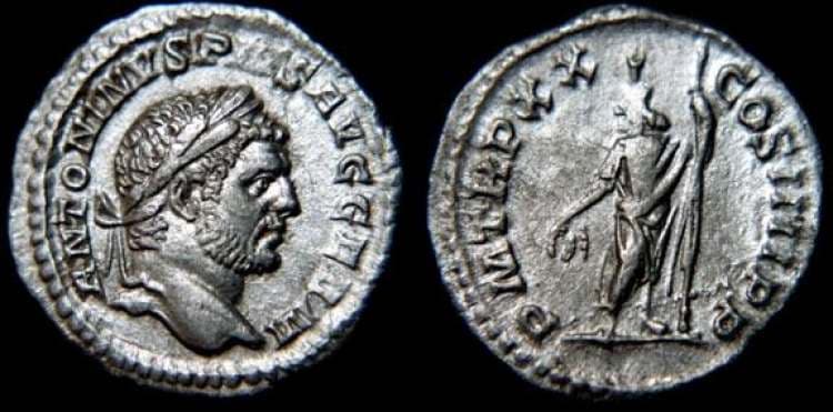 RIC 289c Sear 6846 Caracalla Denarius