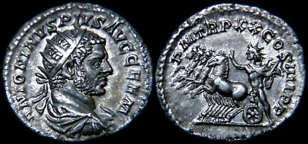 RIC 294 var RSC 296a Caracalla Antoninianus