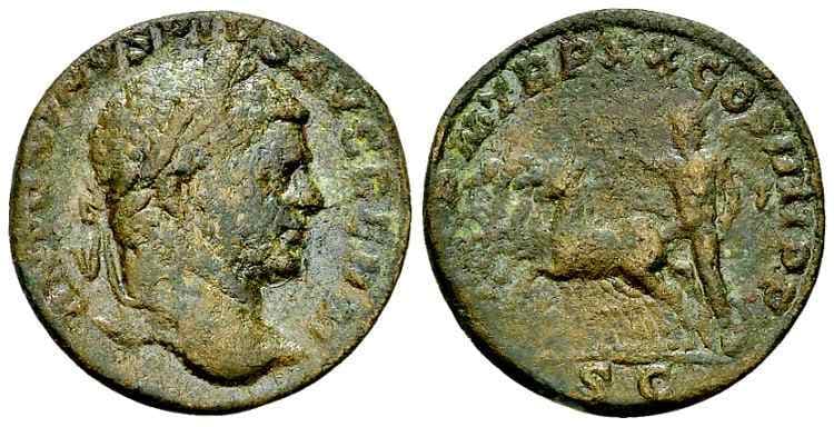 RIC 294c Limes denarius Caracalla, Limes denarius, 22 mm, 3