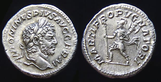 RIC 307 Caracalla Denarius