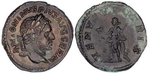RIC 312d, Limes Caracalla