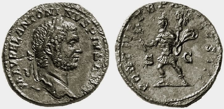 RIC 450a Caracalla, AE sestertius, 32 mm, 20