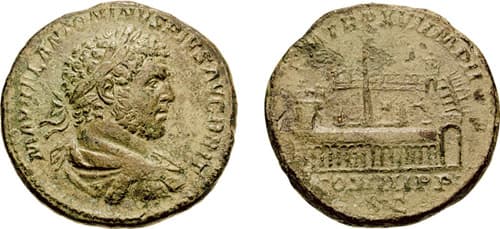 RIC 500a Caracalla AE Sestertius