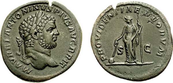 RIC 511a Sear 6948 Caracalla AE Sestertius