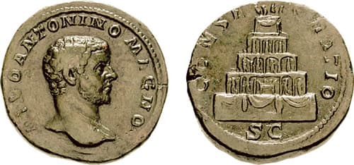 RIC 719[SevAlex] Divus Caracalla AE Sestertius