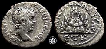 Caesarea Syd 477 Caracalla AR Drachm of Caesaria in Cappadocia