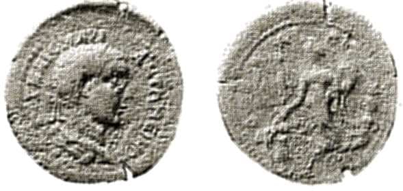 Adada Leypold MoNG XXII, 1 Caracalla AE32 of Adada, Pisidia