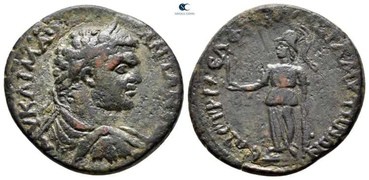 Adramyteon Fritze 131 Caracalla, AE25 of Adramytteion, Mysia