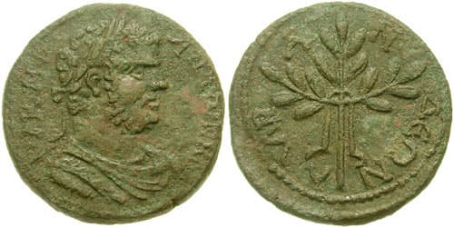 Alabanda SNG Cop 15 Caracalla AE 26mm of Alabanda, in Caria