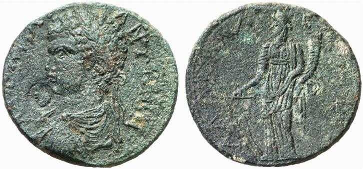 Alabanda Karl 67 Caracalla, AE33 of Alabanda, Caria