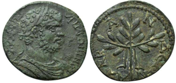 Alabanda Mionnet III, 37 Caracalla AE26 of Alabanda, Caria