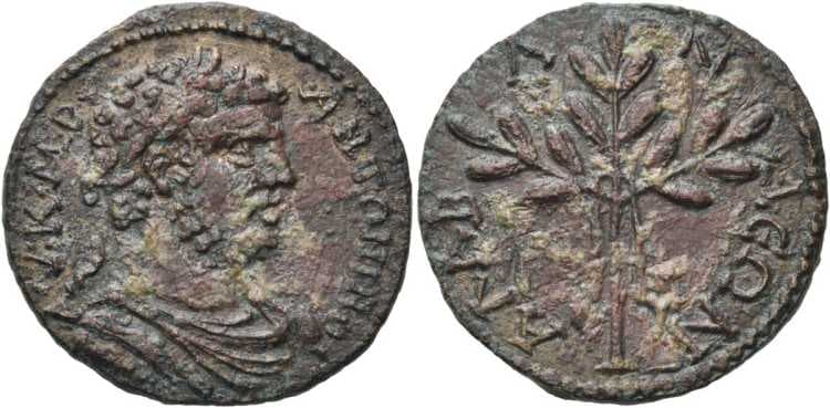 Alabanda wwxls 41379 Caracalla AE28 of Alabanda, Caria