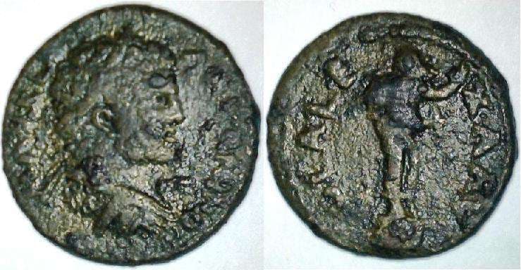 Alexandria Troas Mionnet II, 130 var Caracalla, AE23 of Alexandria, Troas, ca