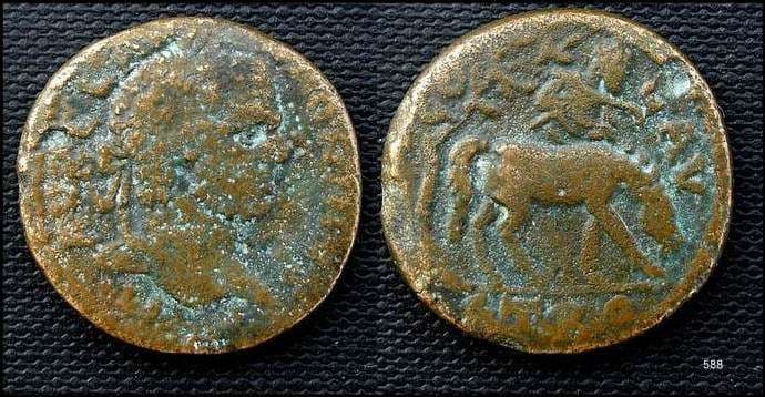 Alexandria Troas Bellinger A284 Caracalla, Alexandria Troas, Ae 23, 7