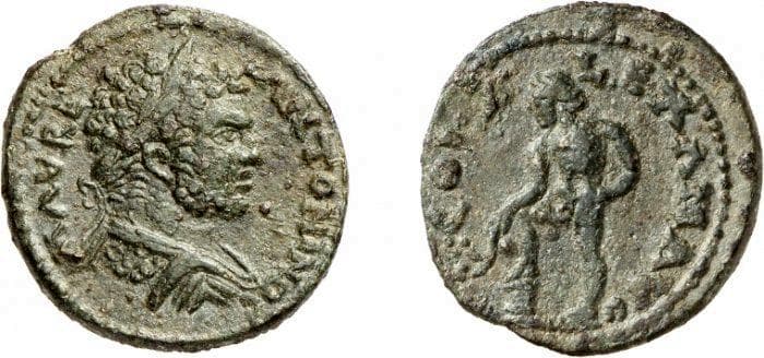 Alexandria Troas SNG vA 7559 Caracalla, AE of Alexandreia, Troas