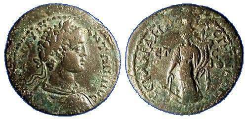 Amaseia RecGen 66 Caracalla, AE30 of Amaseia, Pontus