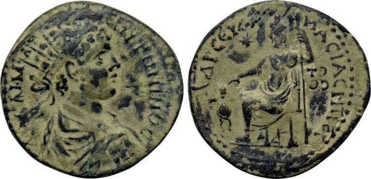 Amaseia RecGen 69 Caracalla, AE29 of Amaseia, Pontos