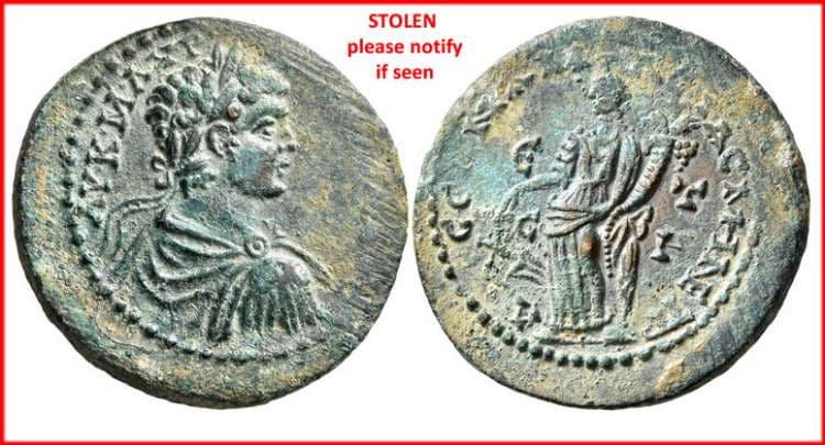 Amasia RecGen 65 Caracalla, AE30 of Amasia, Pontus