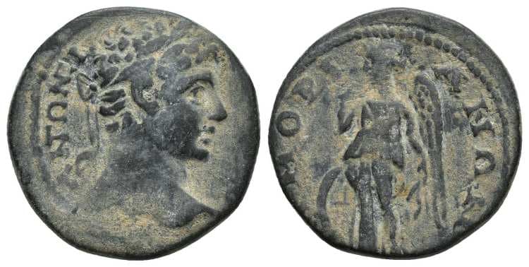 Amorium Lindgren 880 Caracalla, AE23 of Amorium, Phrygia