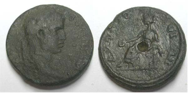 Amphipolis Moushmov 6110 Caracalla AE 22 of Amphipolis