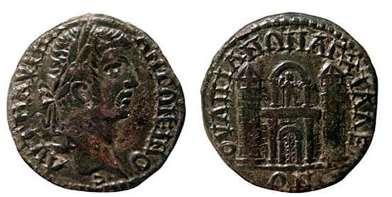 Anchialus AMNG 537 Caracalla AE27 of Anchialus, Thrace