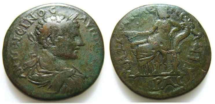 Ankyra Galatia Arslan 134 Caracalla AE29 of Ankyra, Galatia