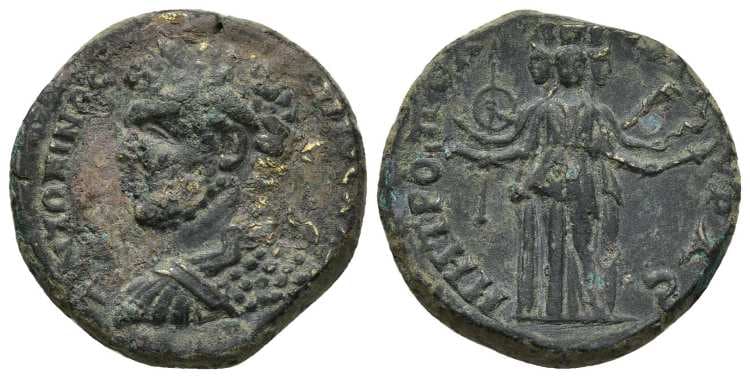 Ankyra Galatia Imhoof GRM 6 (2) Caracalla, AE29 of Ankyra, Galatia