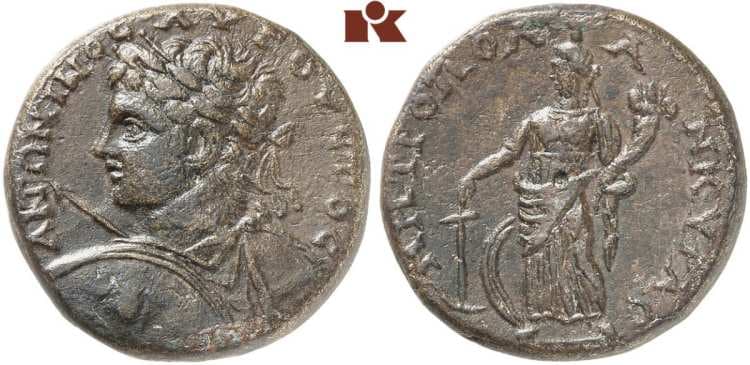 Ankyra Galatia Noury Bey 1728 Caracalla, AE31 of Ankyra, Galatia