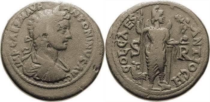 Antioch Pisidia BMC 38 Caracalla AE34 of Antioch, Pisidia