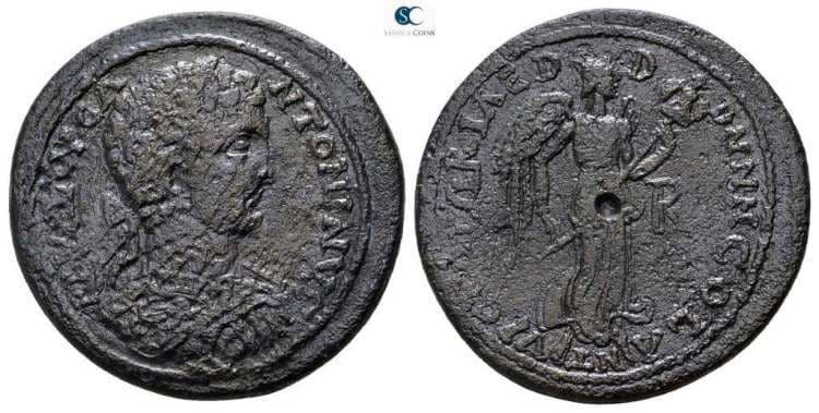 Antioch Pisidia SNG Cop 40 Caracalla, AE33 of Antioch, Pisidia, AD 203-217, 22