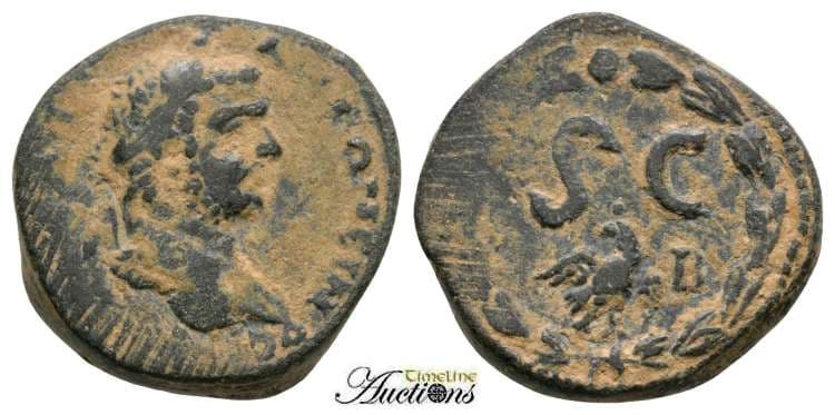 Antioch Butcher 455 Caracalla, AE23 of Antioch ad Orontem, Syria