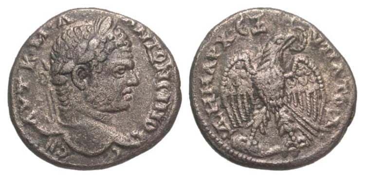Antioch Prieur 217 Caracalla, Billon tetradrachm, Antioch, Syria