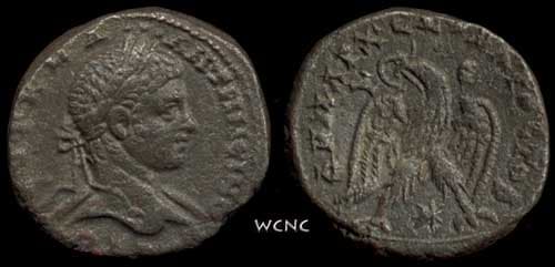 Laodikeia ad-Mare Prieur 1735C Caracalla AR Tetradrachm of uncertain mint