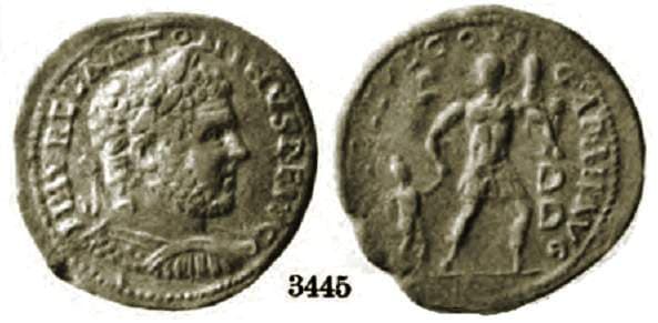 Apamea Ratto 3445 Caracalla, AE32 of Apamea, Bithynia