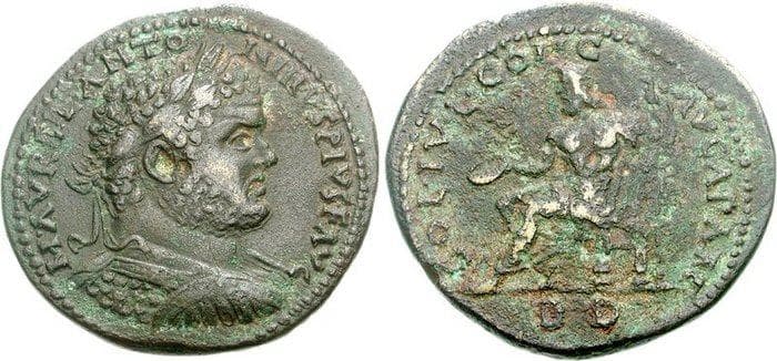 Apamea Rec Gen 70v Caracalla, AE34 of Apamea, Bithynia