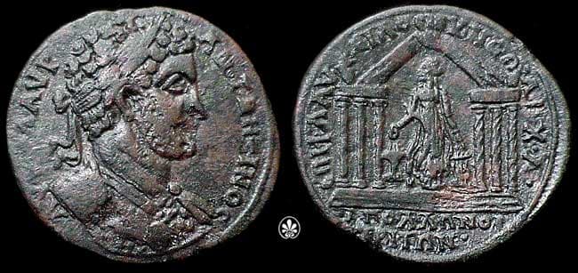 Apollonoshieron BMC 10 Caracalla, AE 37mm of Apollonoshieron