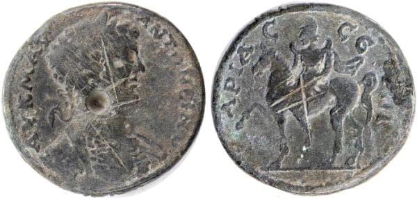 Ariassus Aulock 427 Caracalla, AE34 of Ariassus, Pisidia