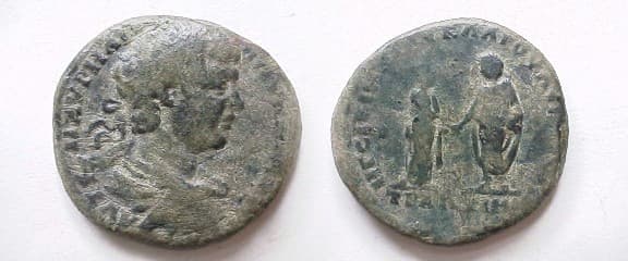 AugustaTraiana Moushmov 3064 Caracalla AE30 of Augusta Traiana, Thrace