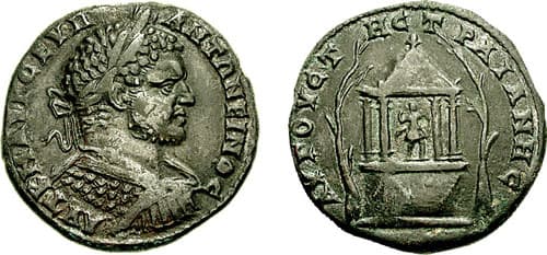 AugustaTraiana Moushmov 3076 Caracalla AE 30mm of Augusta Traiana, Thrace