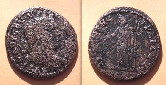 Augusta Traiana Varbanov 1231 Caracalla, AE31 of Augusta Traiana
