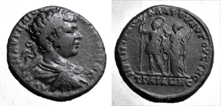 Augusta Trajana Varbanov 1248 Caracalla, AE30 of Augusta-Traiana, Thrace