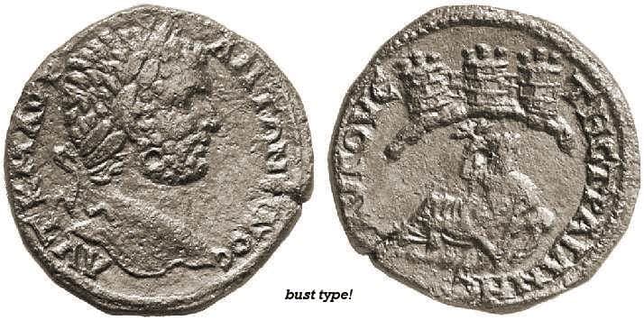 Augusta Trajana Varbanov 1190 Caracalla, AE30 of Augusta Trajana, Thrace