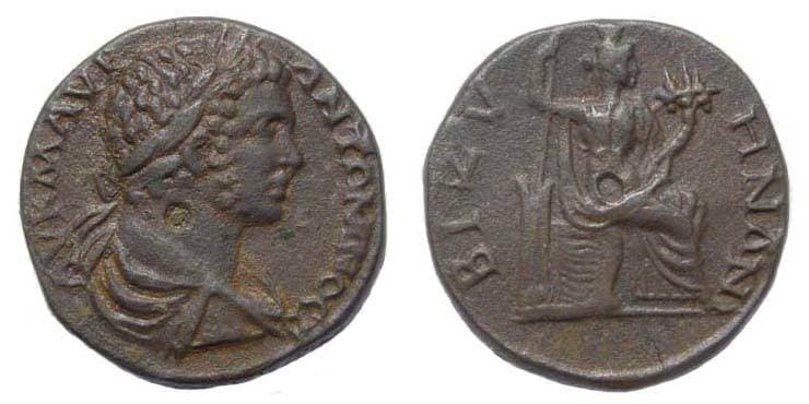 Bizya Moushmov 3477 Caracalla, AE, Bizya, Thrace
