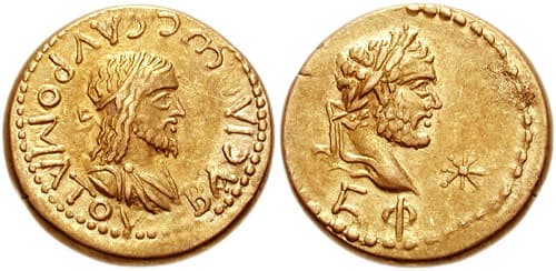 Bosporus Anokhin 585 Kings of Bosporus, Sauromates II, with Caracalla