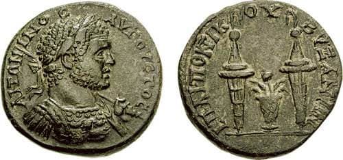 Byzantium BMC 81 Caracalla, AE30 of Byzantium, Thrace