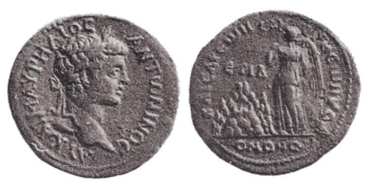 Caesarea Cappadocia SNG vA 6490 Caracalla, AE of Caesarea, Cappadocia, alliance issue with Smyrna, Ionia