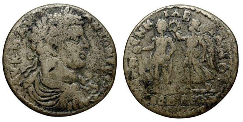 Kilbiani Nikaia Mionnet IV, 157 Caracalla, AE30 of Nikaia-Kilbiani, Lydia