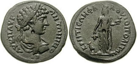 Creteia CNG 65-48 Caracalla AE29 of Bithynia, Creteia-Flaviopolis