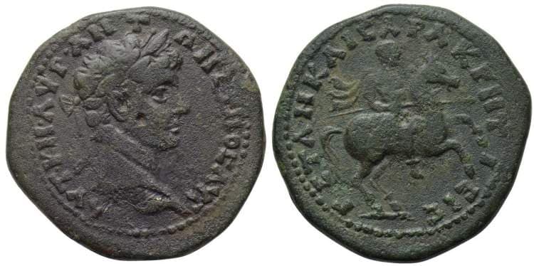 Creteia G&N 35, 400 Caracalla, AE29 of Creteia Flaviopolis, Bithynia